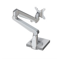 Elevate Monitor Arm 53 - 8-14 kg, gasfjädrad, silver